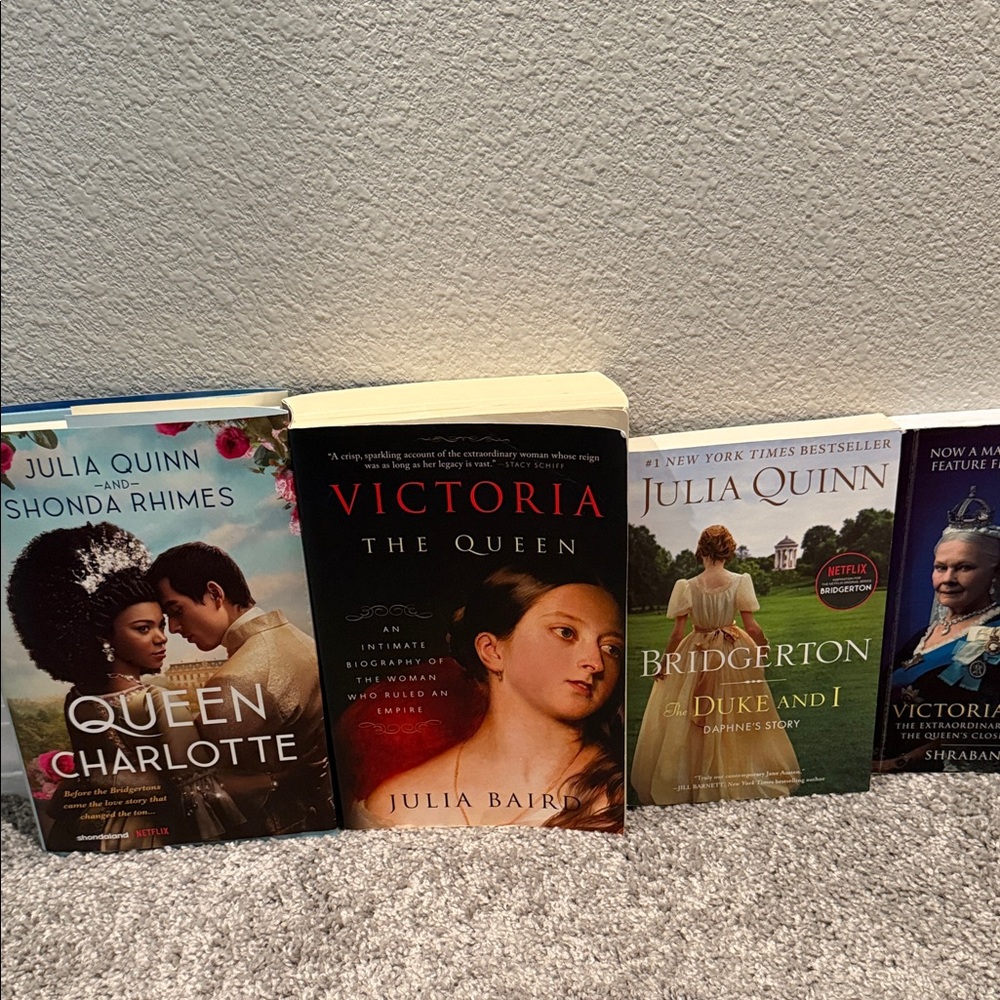 Set of Historical Romance and Biography Books